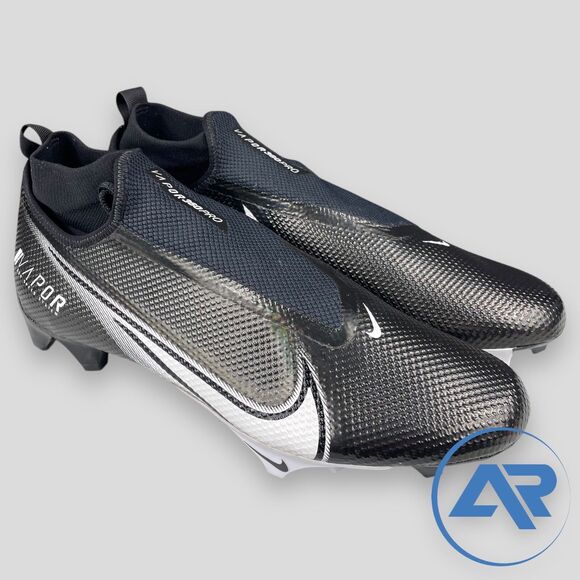 NEW Nike Vapor Edge Pro 360 Football Cleats Black White Size 10 Wide CV6348-001